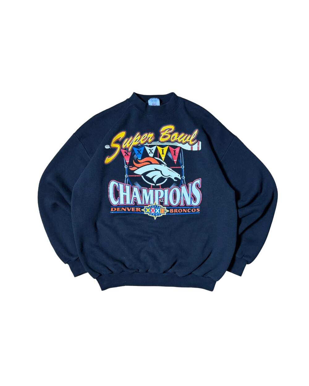 Vintage Denver Broncos NFL Super Bowl XXXII Sweater
